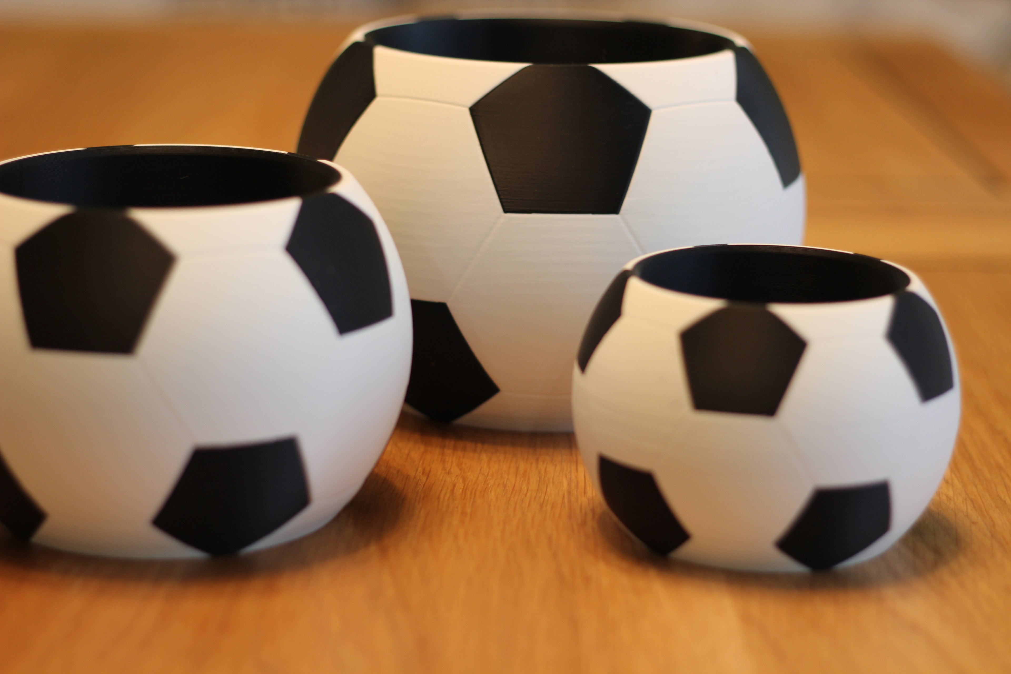 Football Shaped Pencil Pot