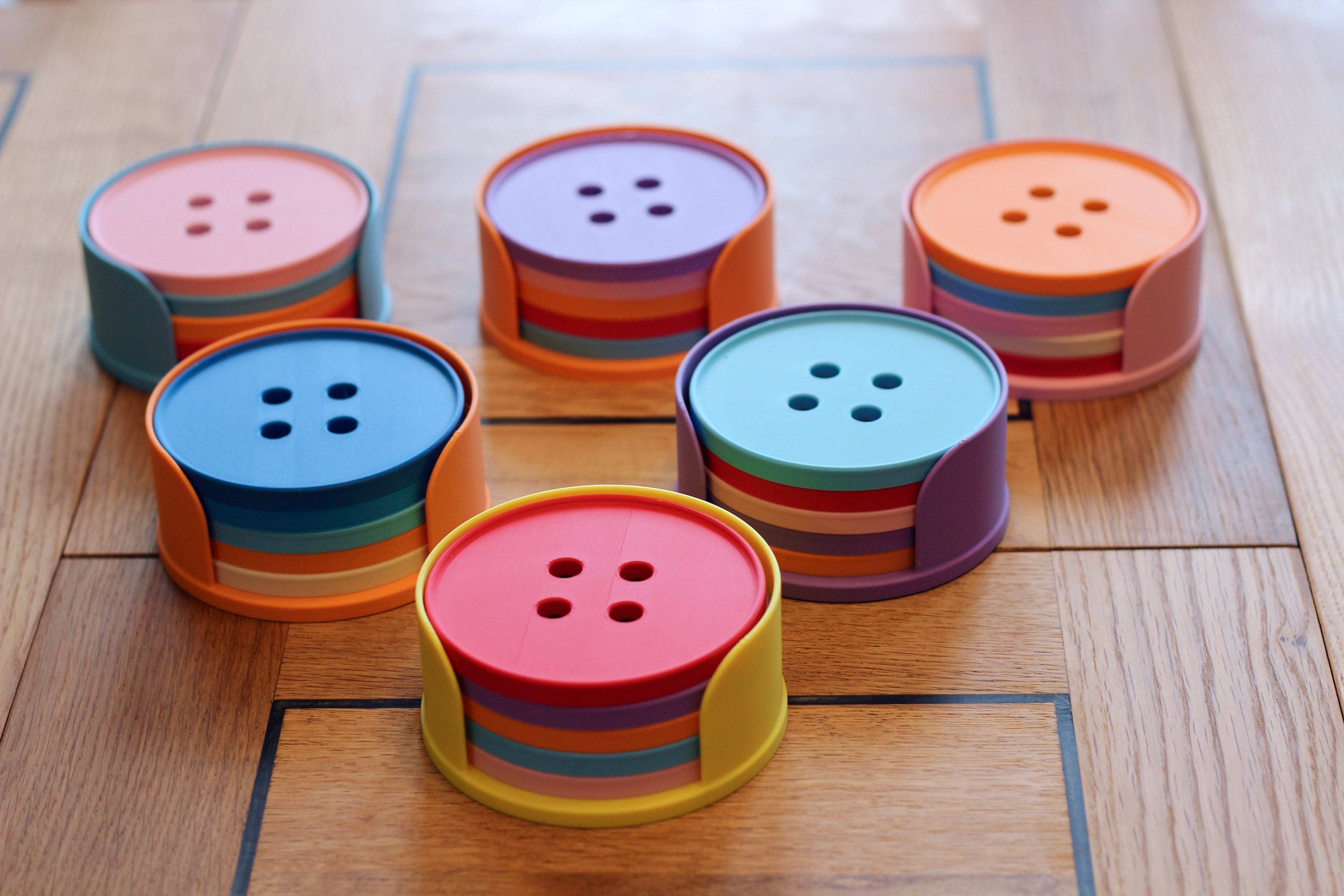 Walled Coaster Holder